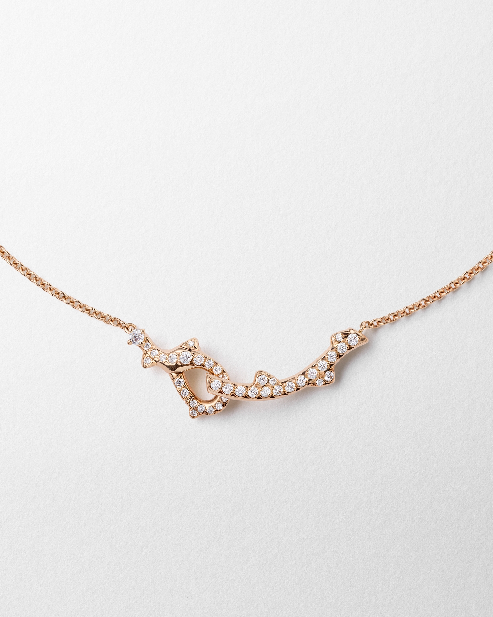 Bois de Rose Necklace Pink Gold and Diamonds | DIOR AT