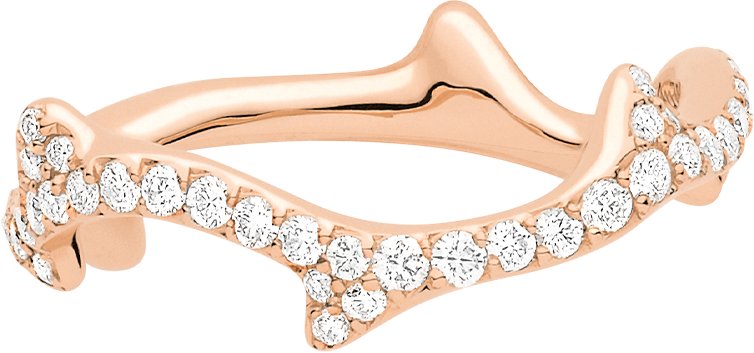 Bois de Rose Ring Front view Front view