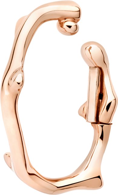 Brinco ear cuff único Bois de Rose aria_frontView