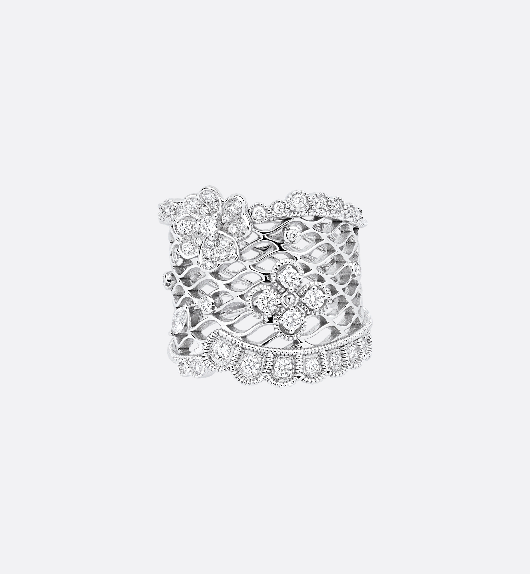DIOR | Couture Dior リング ホワイトゴールド & ダイヤモンド DIOR | Couture Dior リング ホワイトゴールド & ダイヤモンド