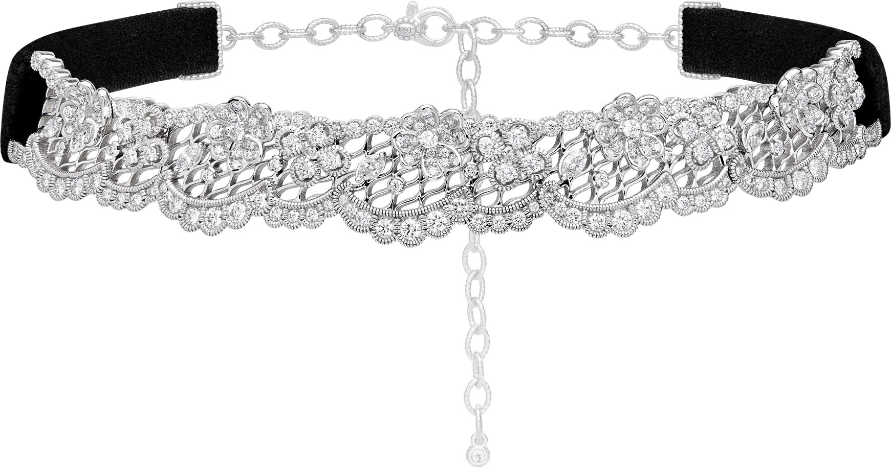 Couture Dior Necklace Front view