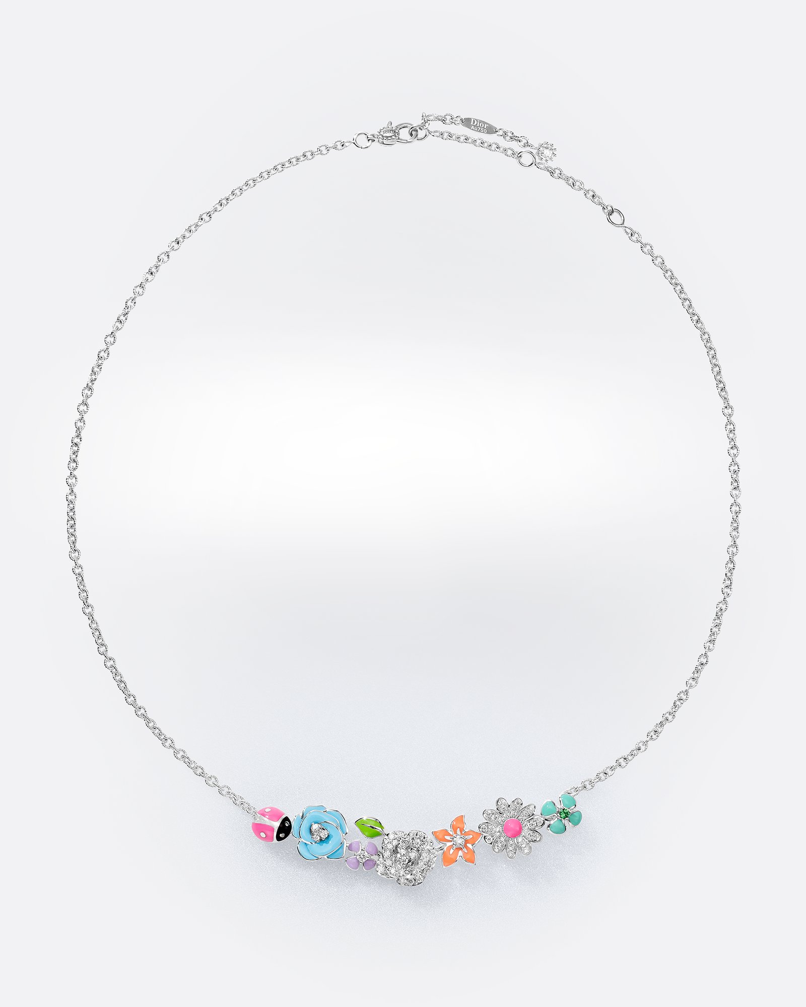 Diorette Necklace Front view Front view