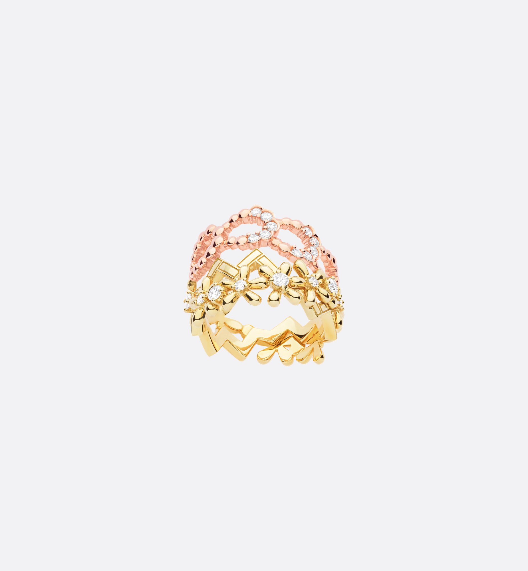 DIOR | Galons Dior ネックレス イエローゴールド・ピンク DIOR | Galons Dior ネックレス イエローゴールド・ピンク