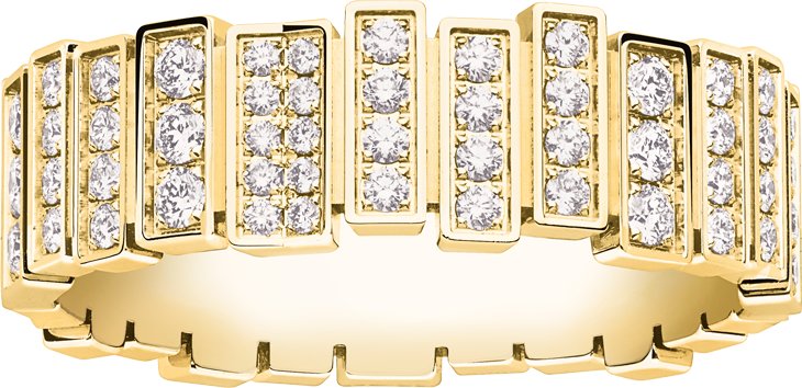 GEM DIOR Ring Front view Front view