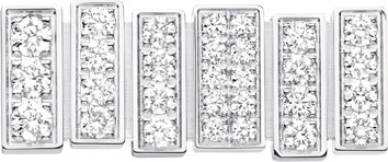 GEM DIOR Single Earring Front view