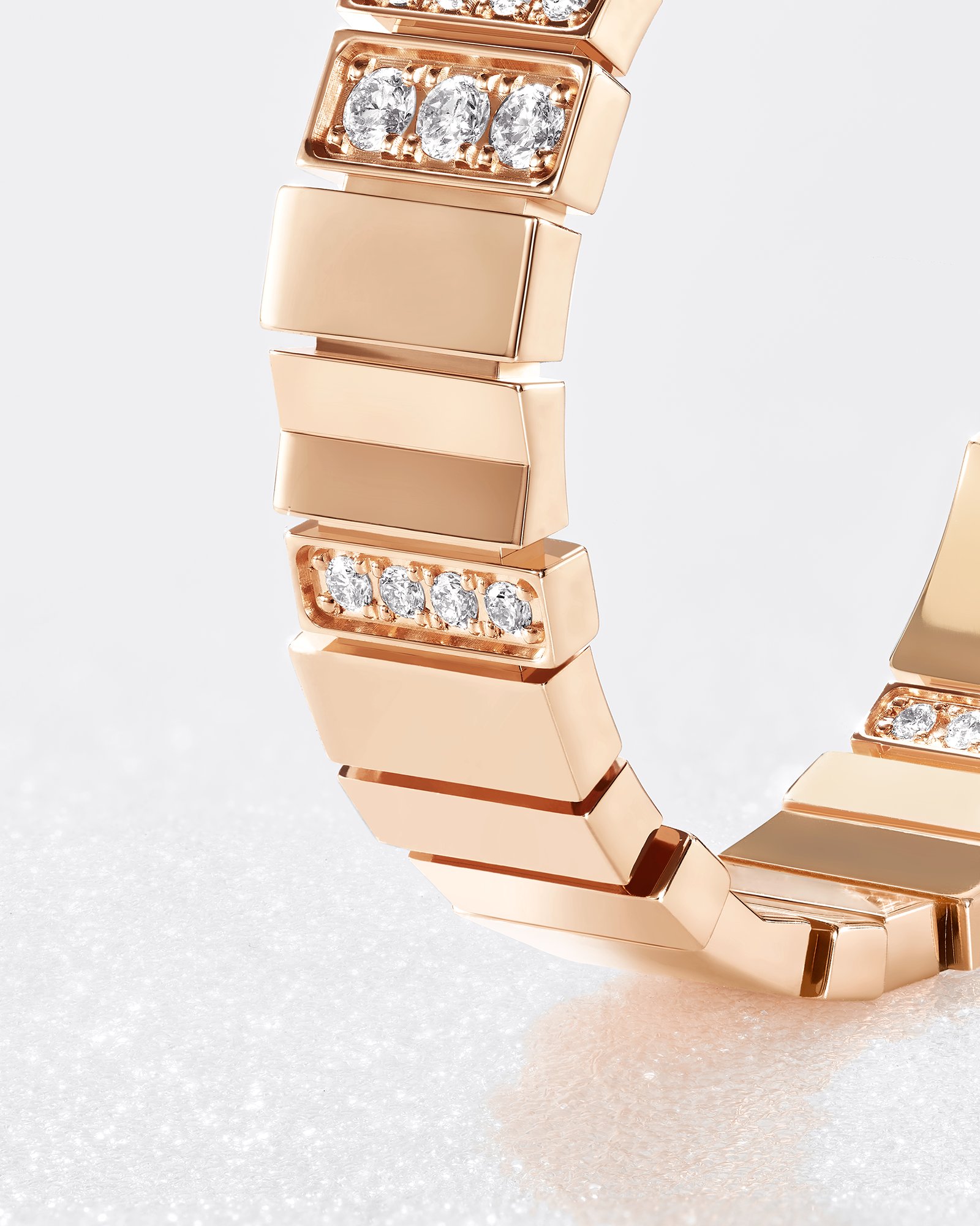 Серьги GEM DIOR Розовое золото и бриллианты | DIOR