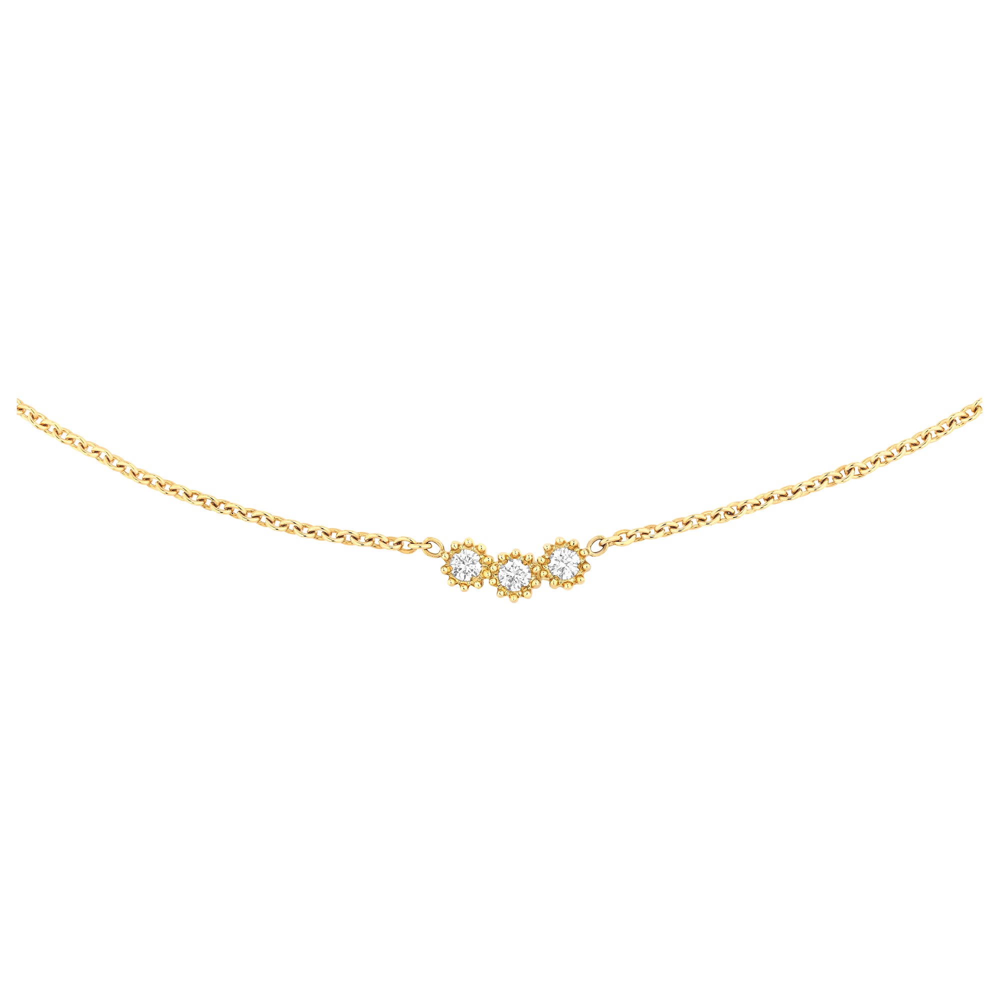 Mimirose Necklace Yellow Gold and Diamonds DIOR