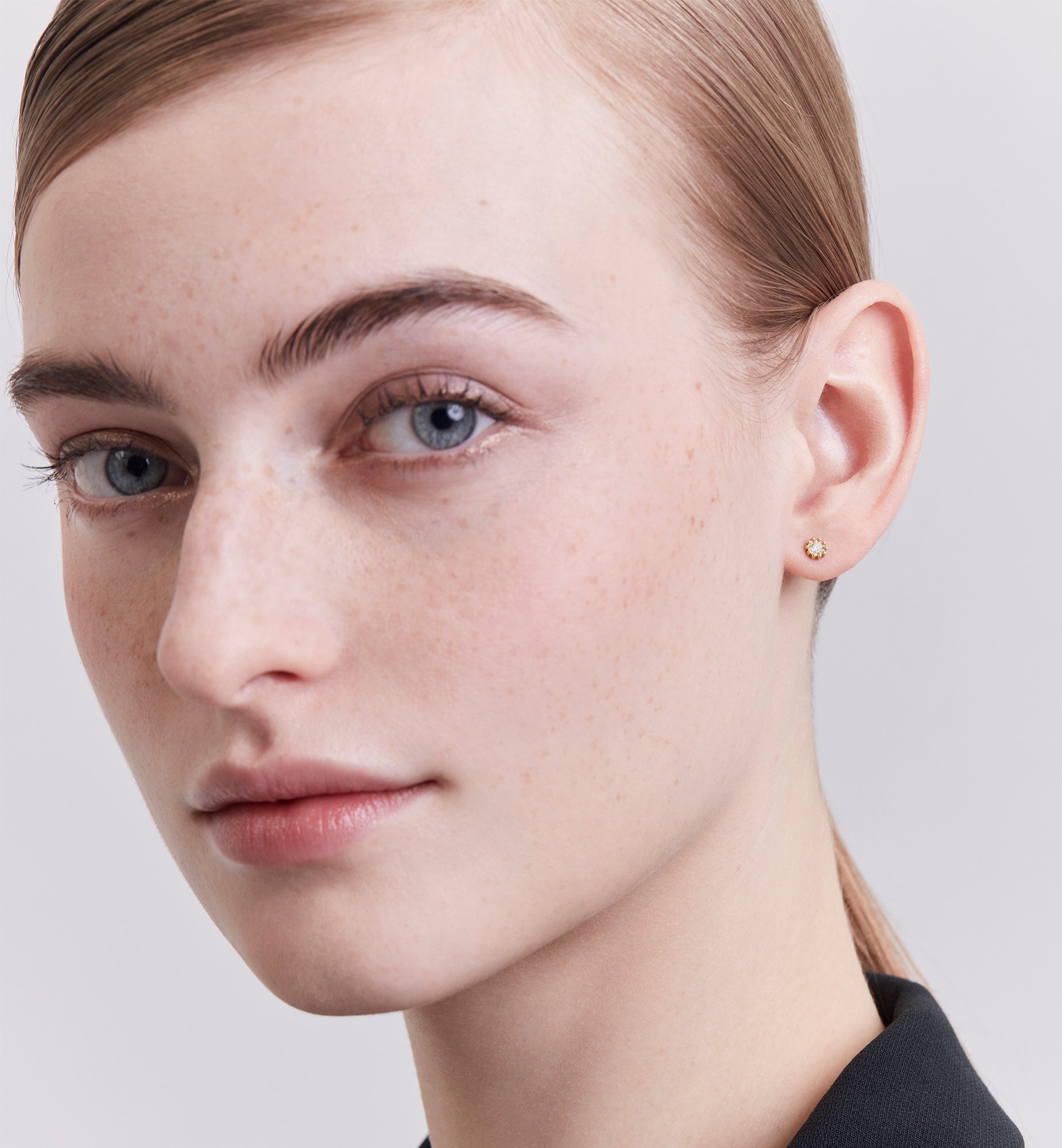 Mimirose Single Earring Yellow Gold and Diamond DIOR