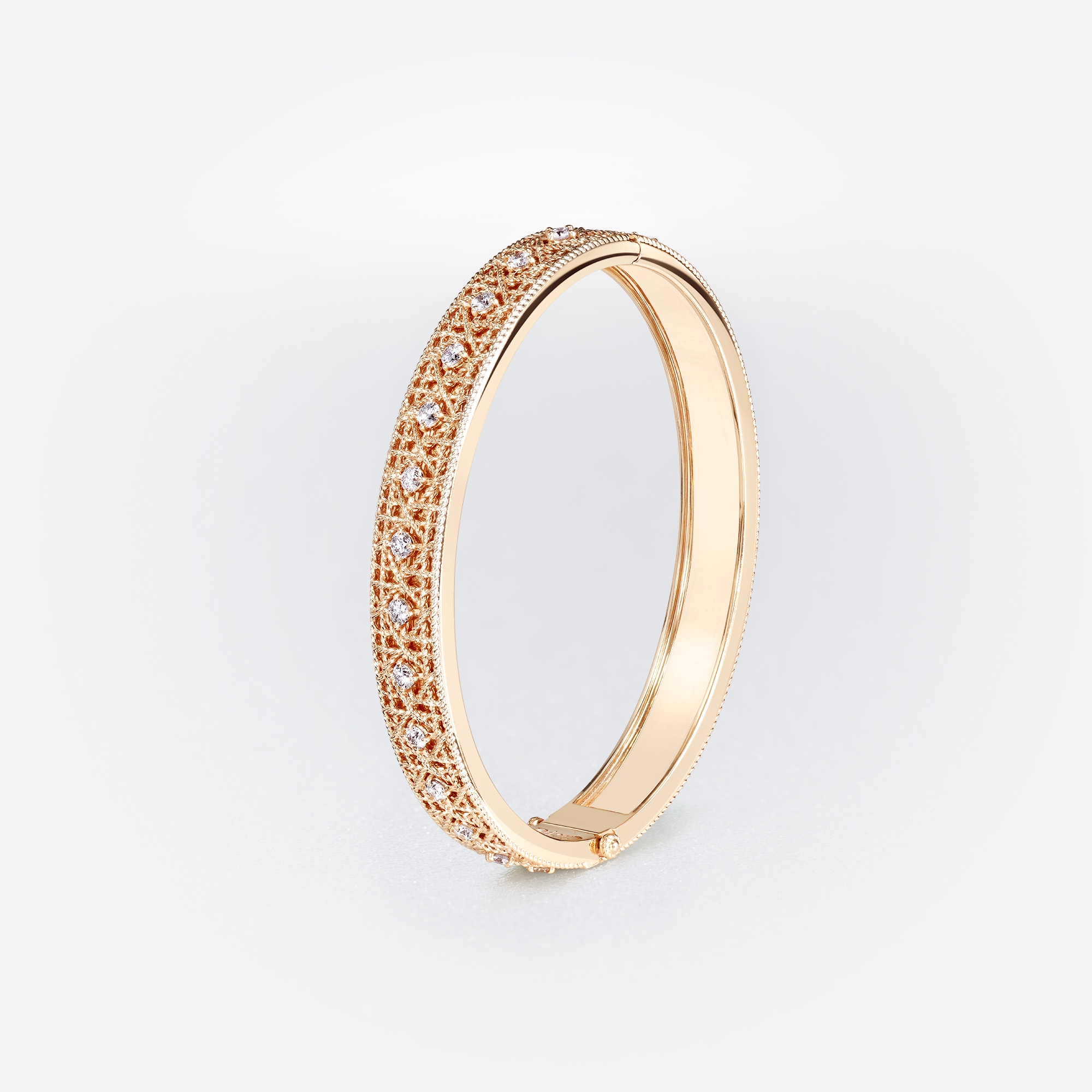 My Dior Armreif Rosé- und Weißgold mit Diamanten E04