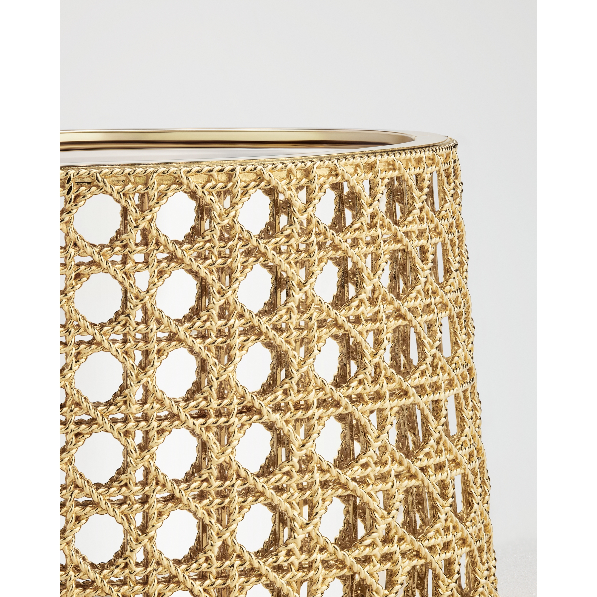 My Dior Cuff Bracelet Yellow and White Gold E02