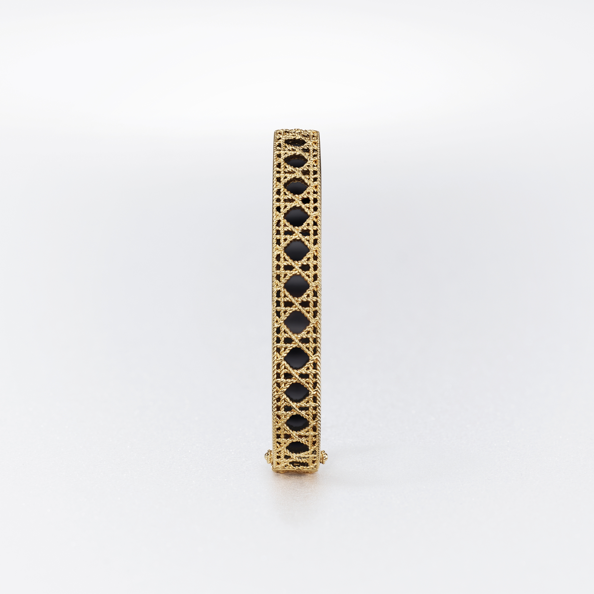 My Dior Bracelet Yellow Gold, White Gold and Black Lacquer E03