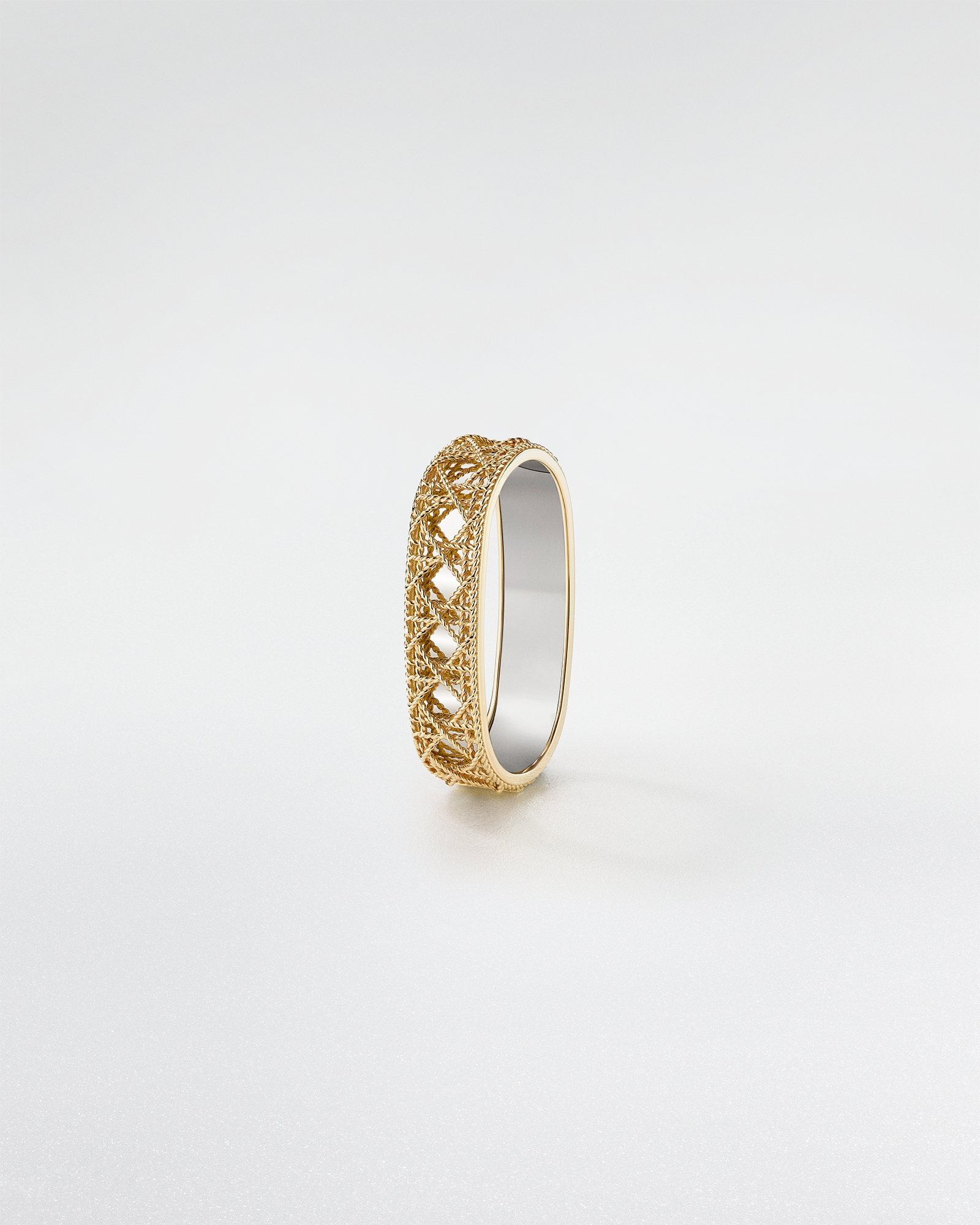 My Dior Ring Gelb- und Weißgold E02