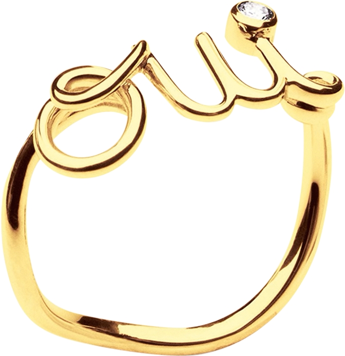 Dioramour Ring Yellow Gold and Diamond | DIOR