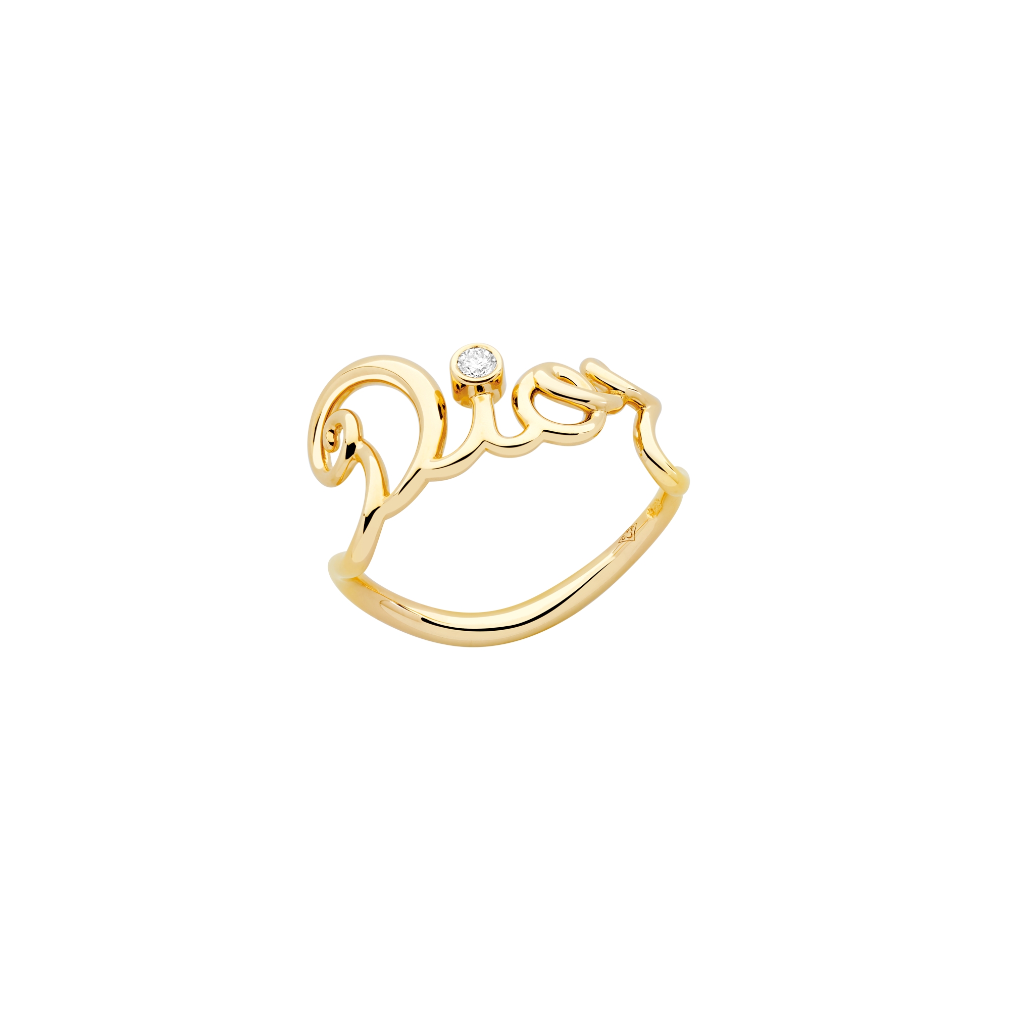 Dioramour Ring Yellow Gold and Diamond E04
