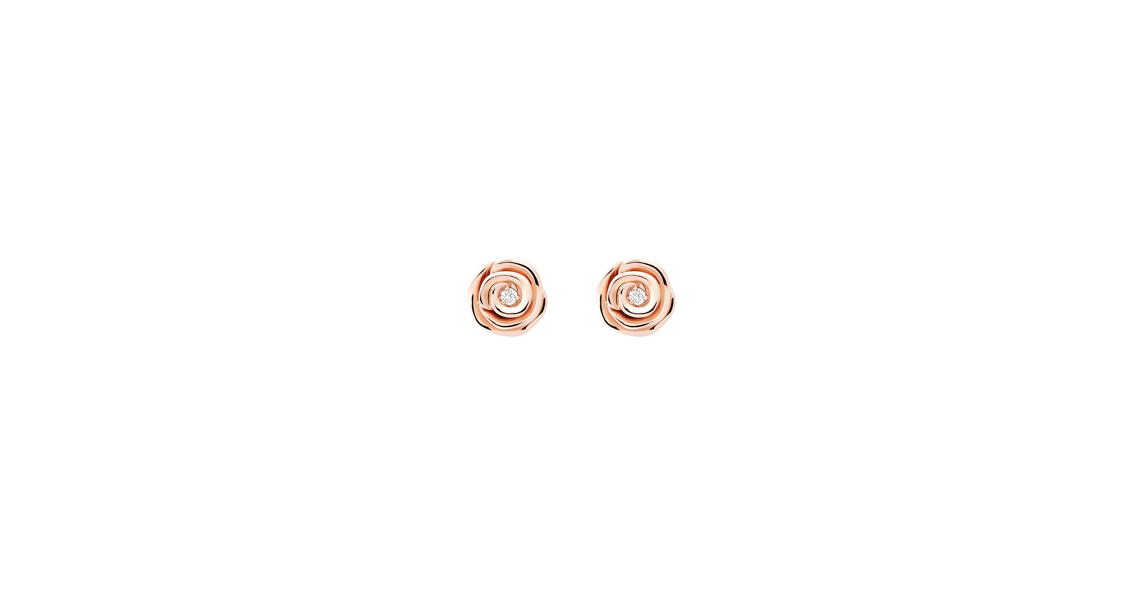 Small Rose Dior Couture Earrings