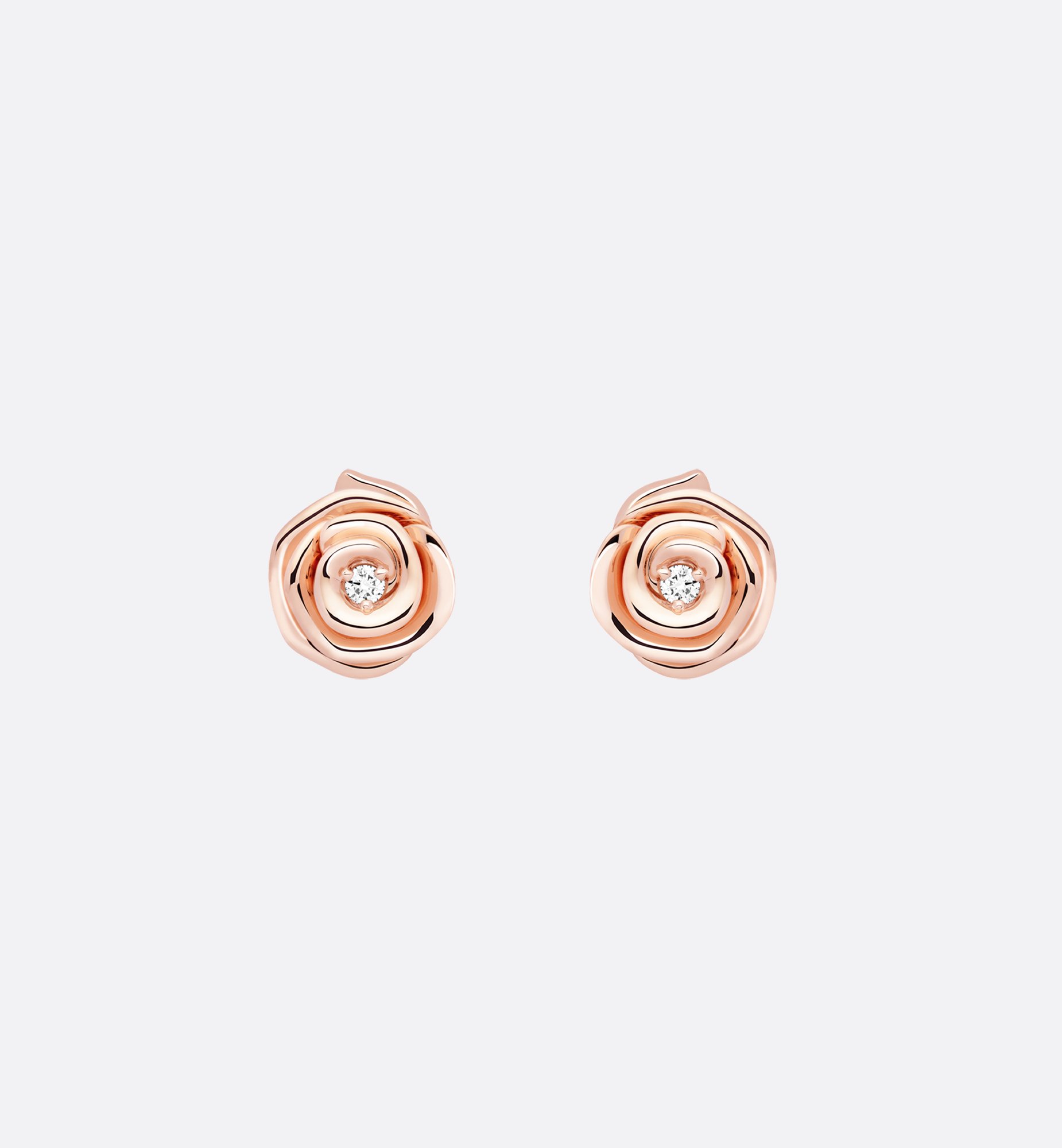 DIOR | Rose Dior Couture ピアス スモール ピンクゴールド DIOR | Rose Dior Couture ピアス スモール ピンクゴールド