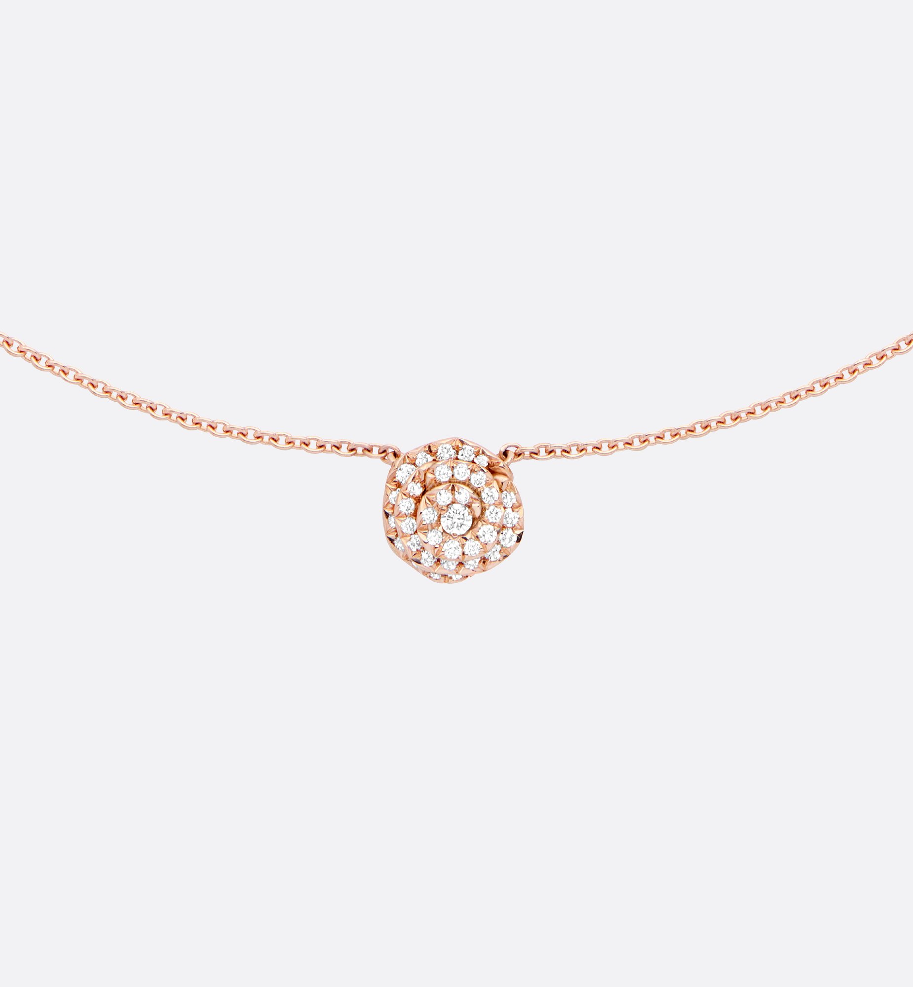 DIOR | Rose Dior Couture ネックレス スモール ピンクゴールド DIOR | Rose Dior Couture ネックレス スモール ピンクゴールド