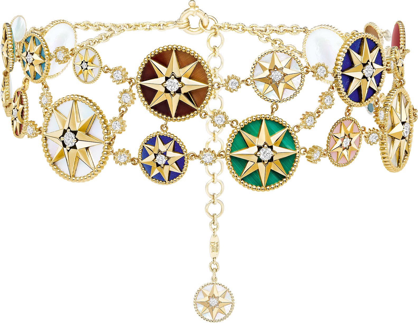 Rose des Vents Choker Front view