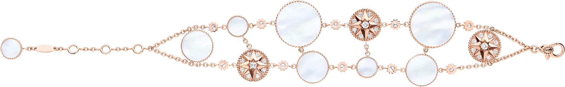 Rose des Vents Bracelet Unfolded view