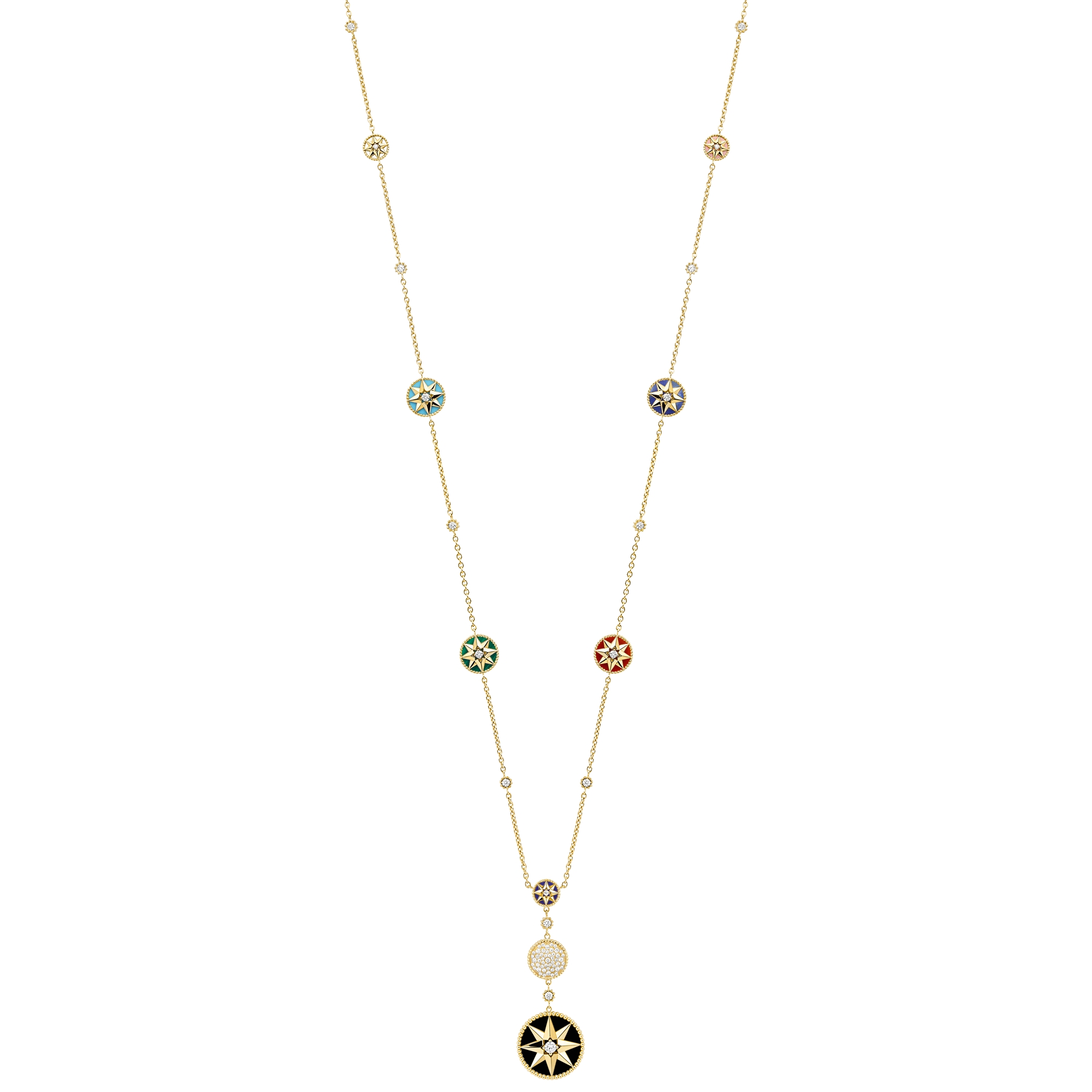 Rose des Vents Long Necklace