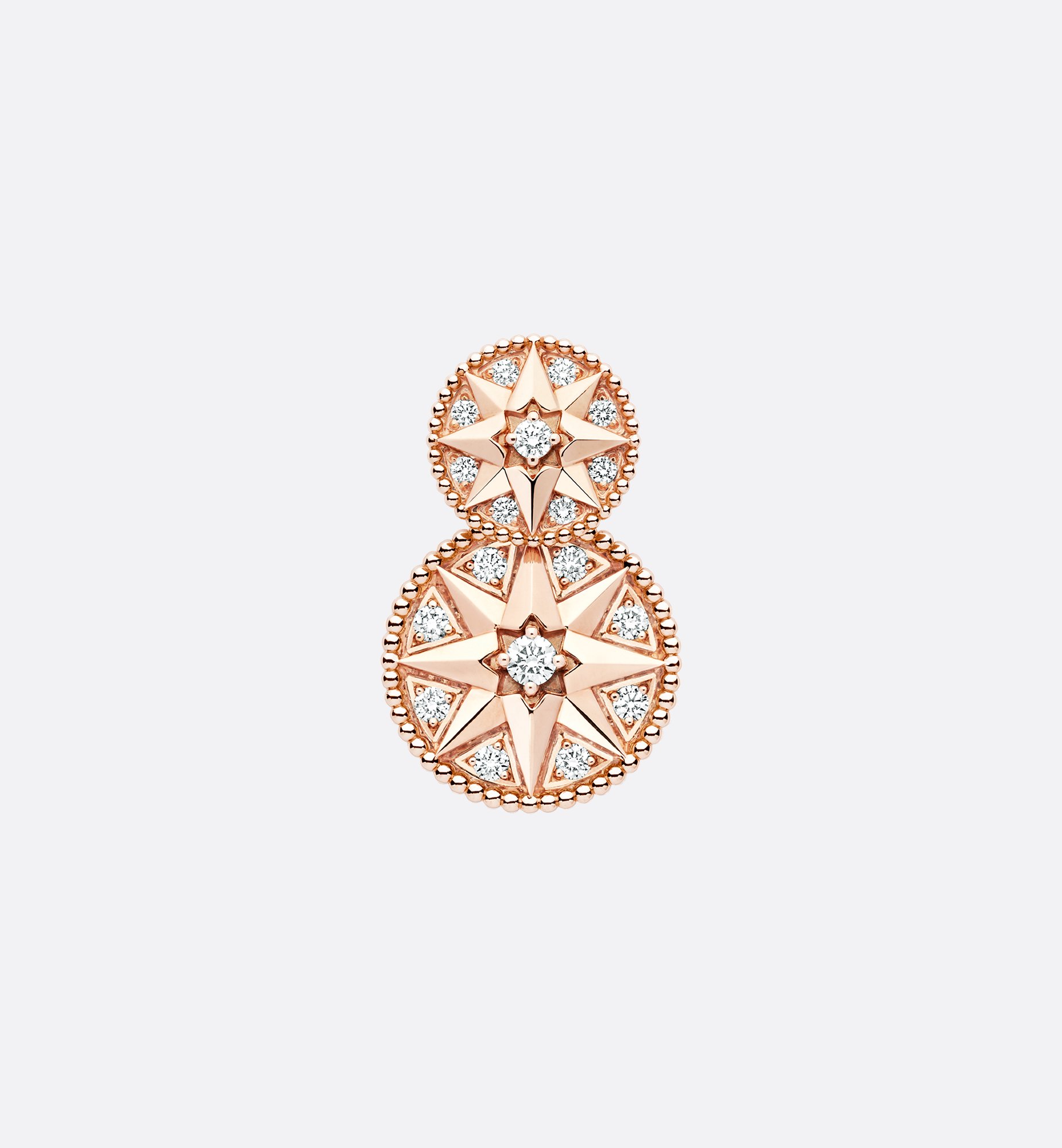 DIOR | Rose des Vents シングルピアス ピンクゴールド DIOR | Rose des Vents シングルピアス ピンクゴールド