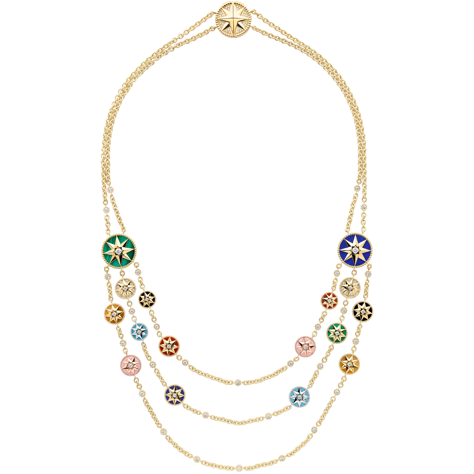 Bracciale Étoile des Vents Oro rosa e diamante