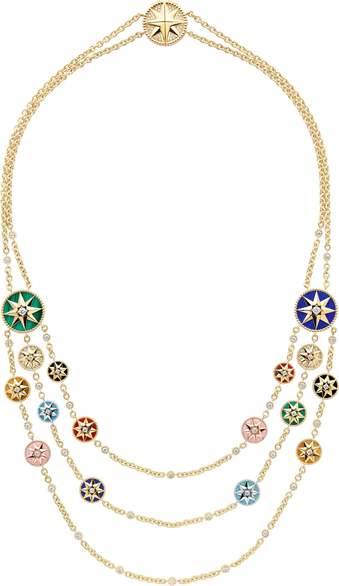 Rose des Vents Necklace Front view