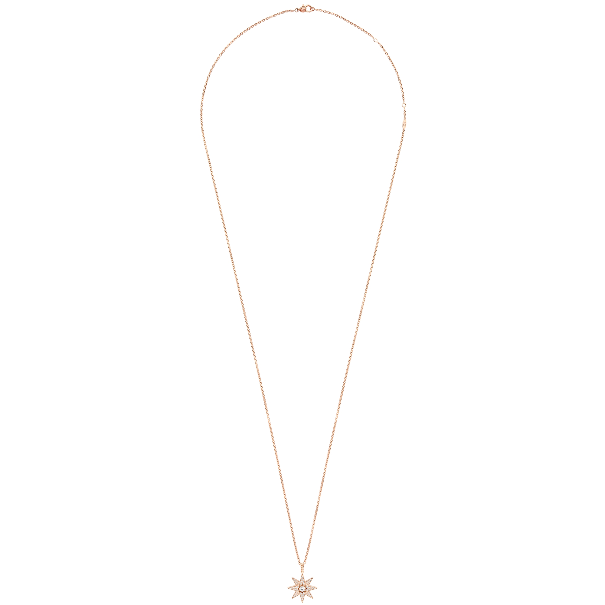 Étoile des Vents 徽章 玫瑰金和鑽石 E01