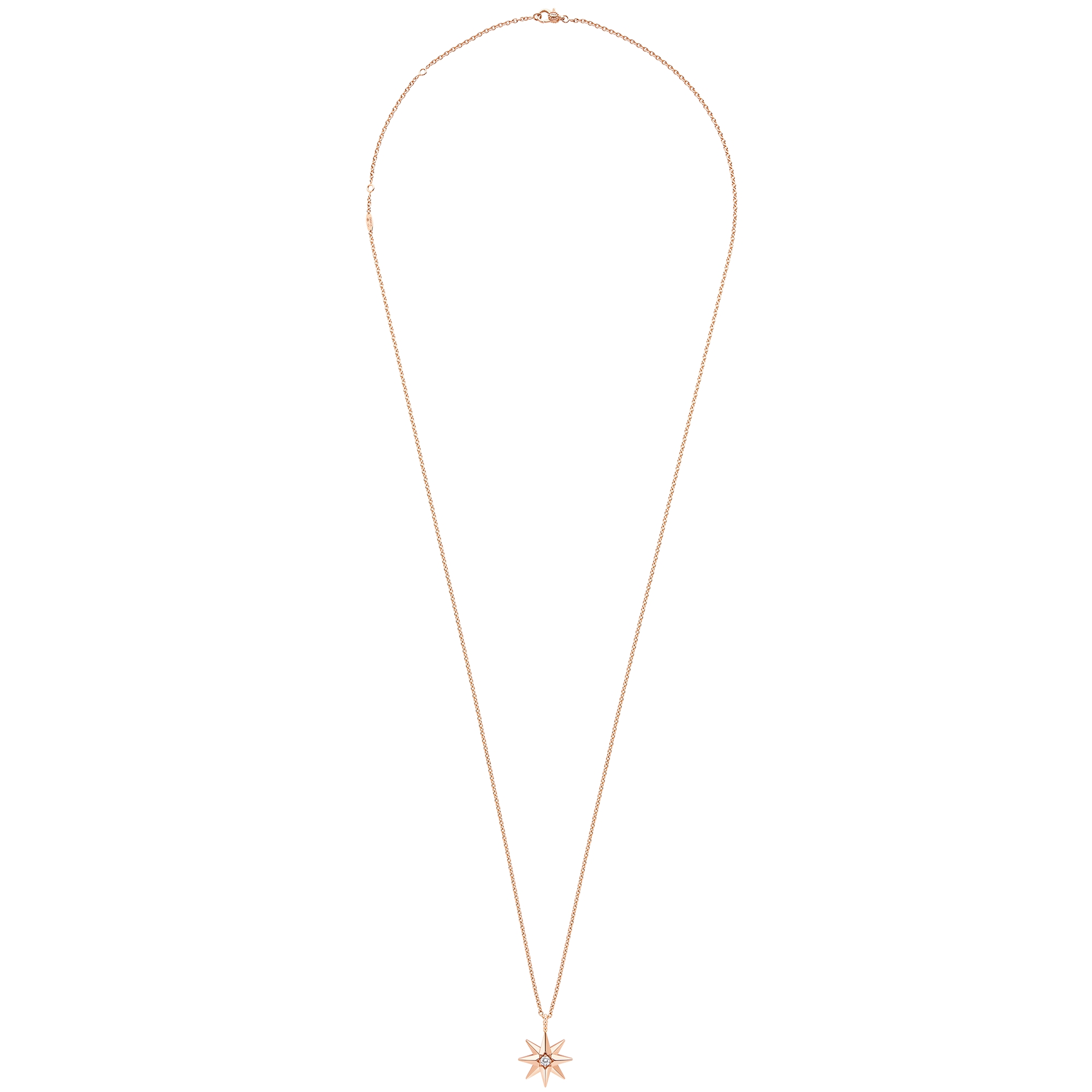 Étoile des Vents Medaillon Roségold und Diamanten E07