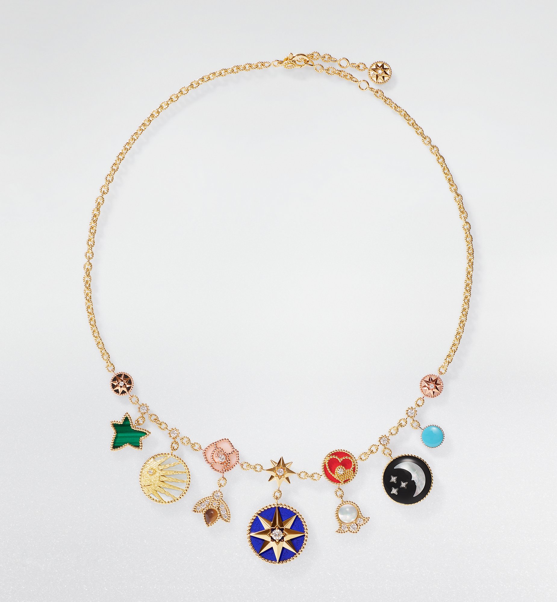 DIOR | Charms ブレスレット イエロー & ピンク & ホワイト DIOR | Charms ブレスレット イエロー & ピンク & ホワイト