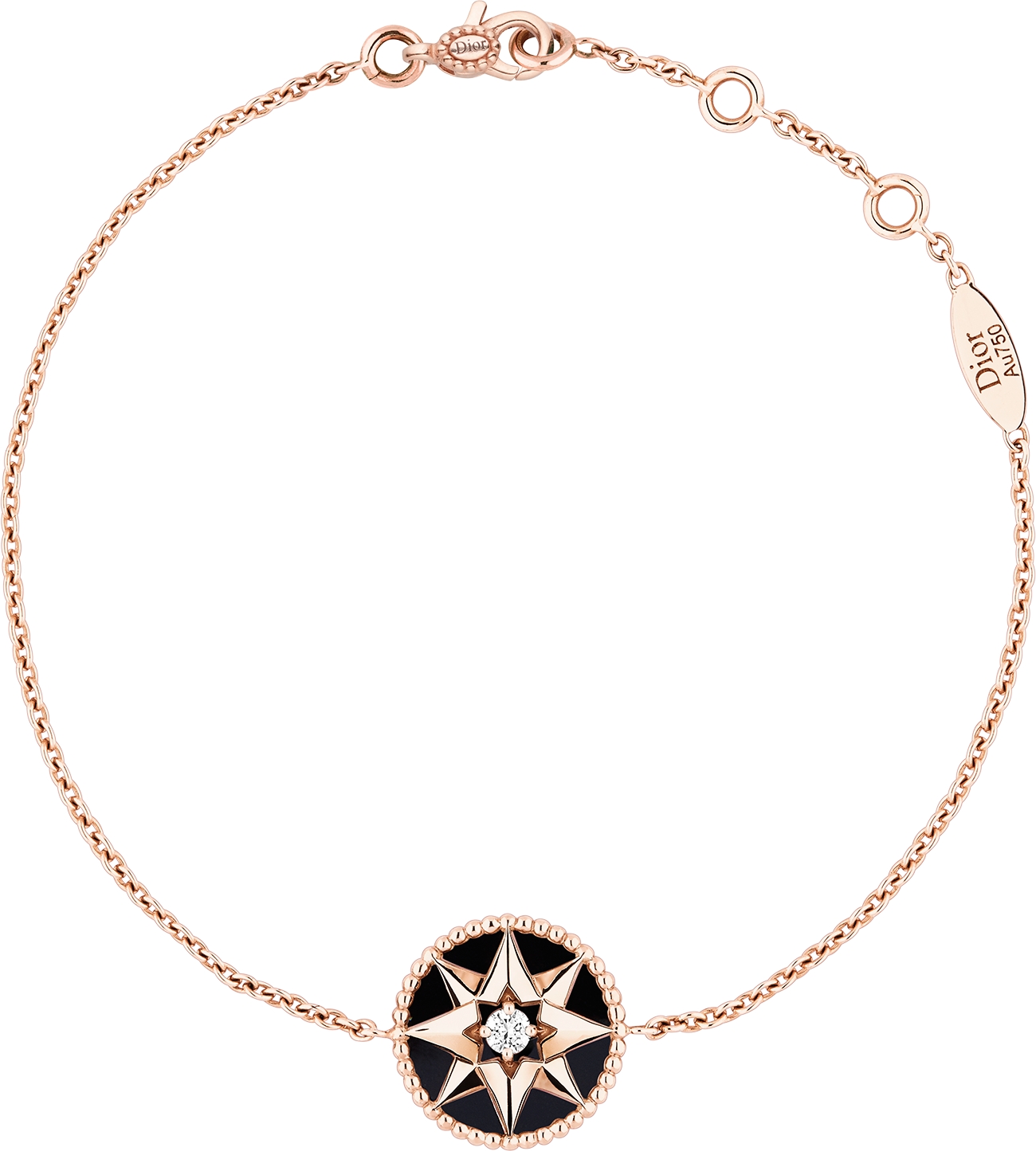 Dior necklace rose des vents best sale