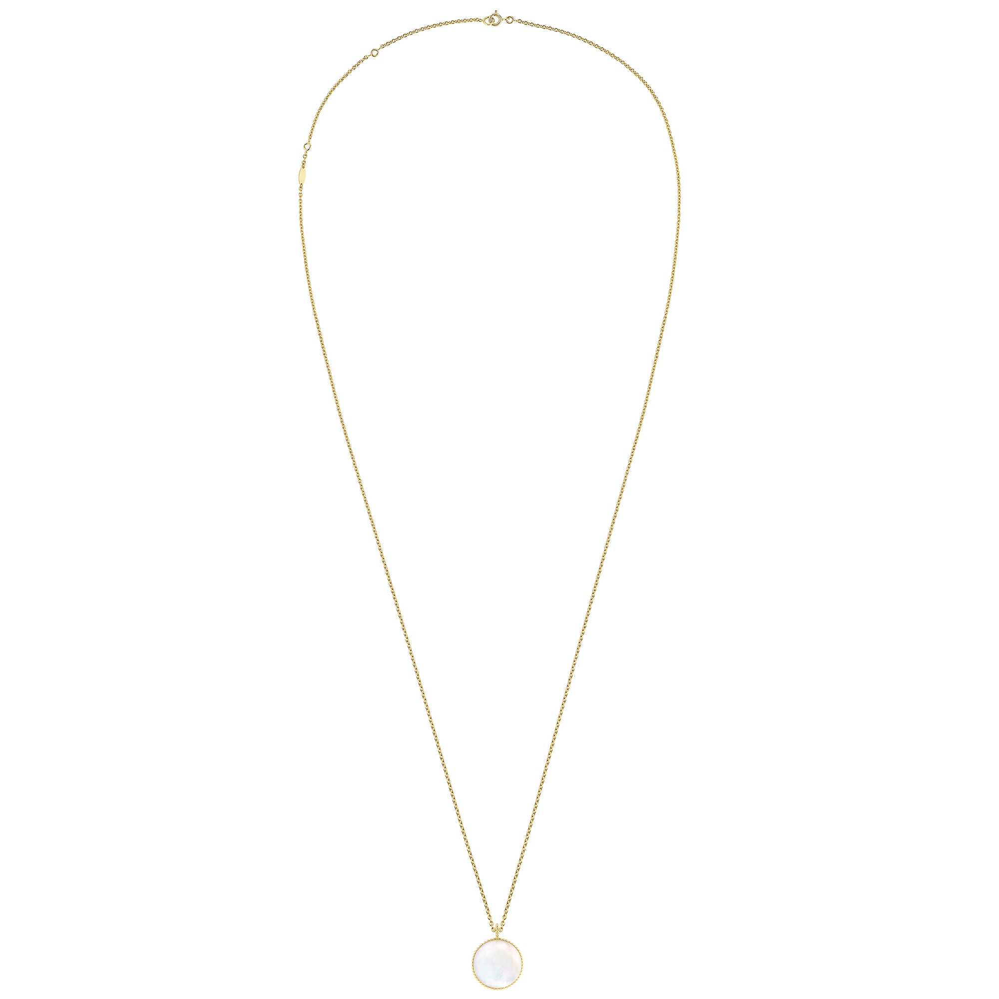 Medium Rose des Vents Medallion Yellow Gold, Diamond and Mother-of-Pearl E07