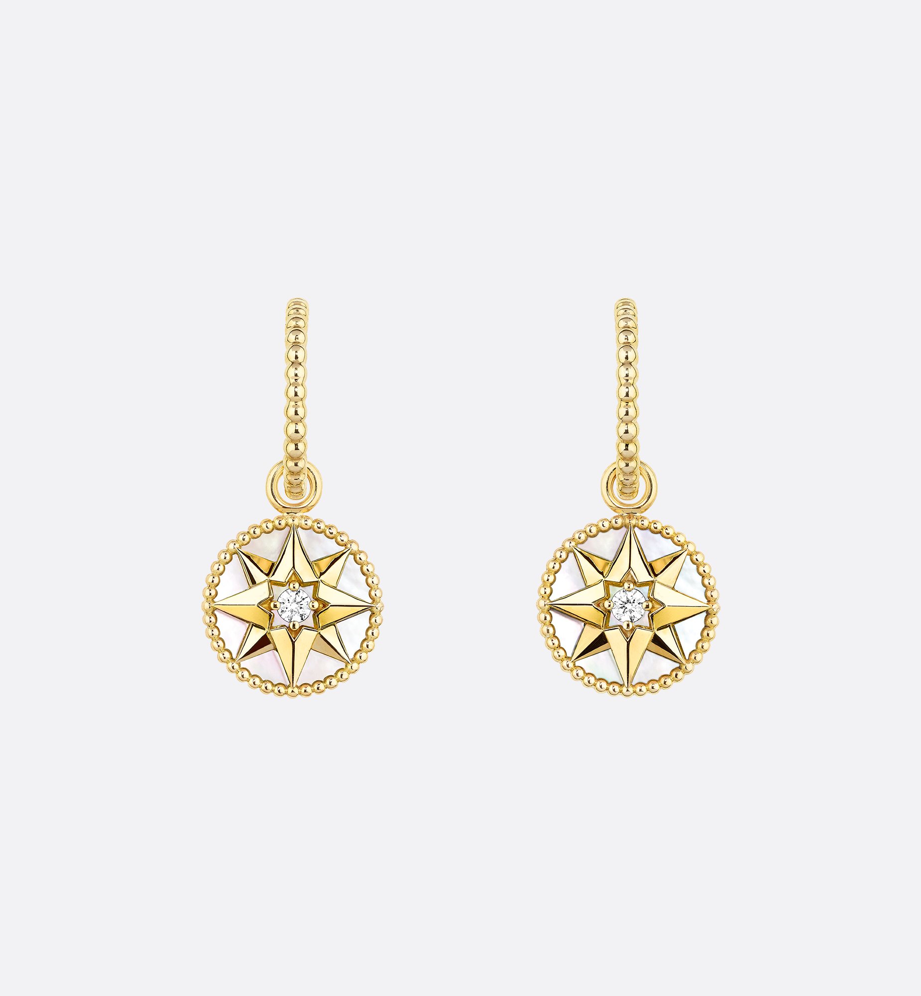 DIOR | Rose des Vents ピアス イエローゴールド・ダイヤモンド DIOR | Rose des Vents ピアス イエローゴールド・ダイヤモンド