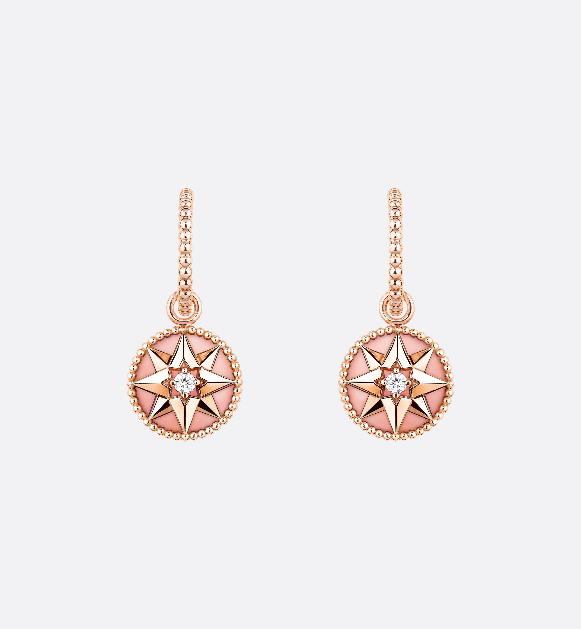 DIOR | Rose des Vents ピアス ピンクゴールド・ダイヤモンド DIOR | Rose des Vents ピアス ピンクゴールド・ダイヤモンド