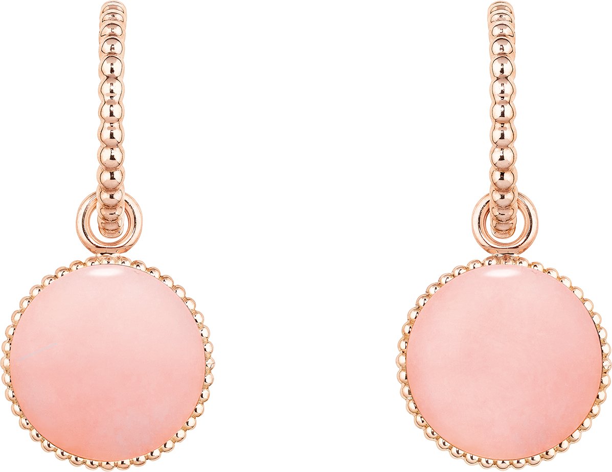 DIOR | Rose des Vents ピアス ピンクゴールド・ダイヤモンド・ピンクオパール