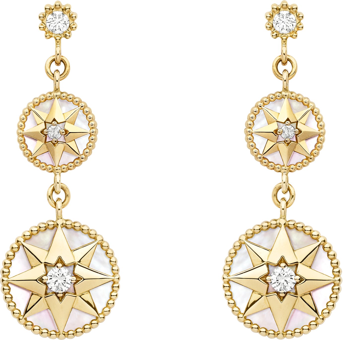 Brincos Rose des Vents aria_frontView