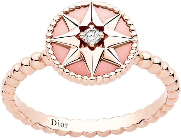 DIOR | Rose des Vents ブレスレット ピンクゴールド・ダイヤモンド・ピンクオパール