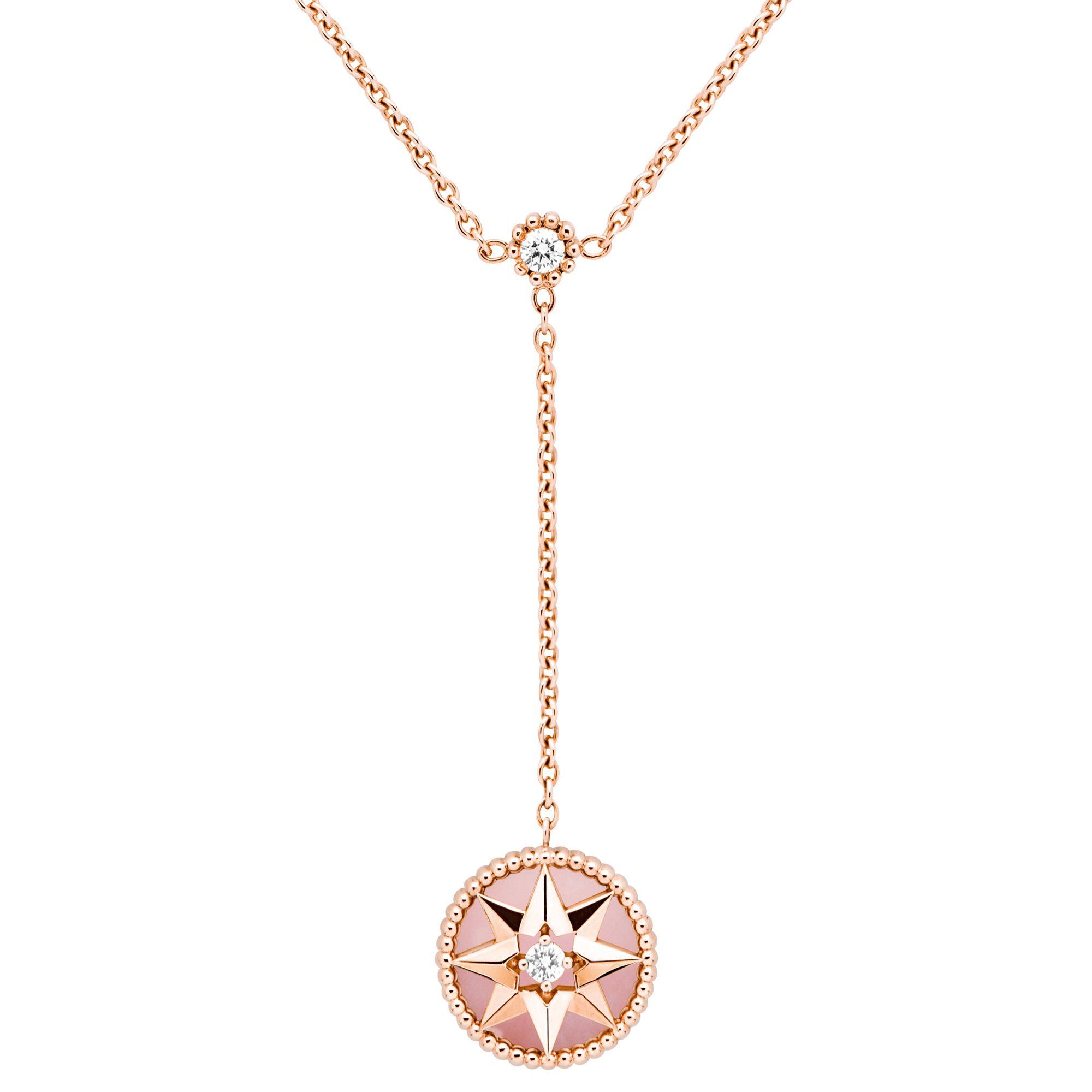 Dior shiny d necklace discount