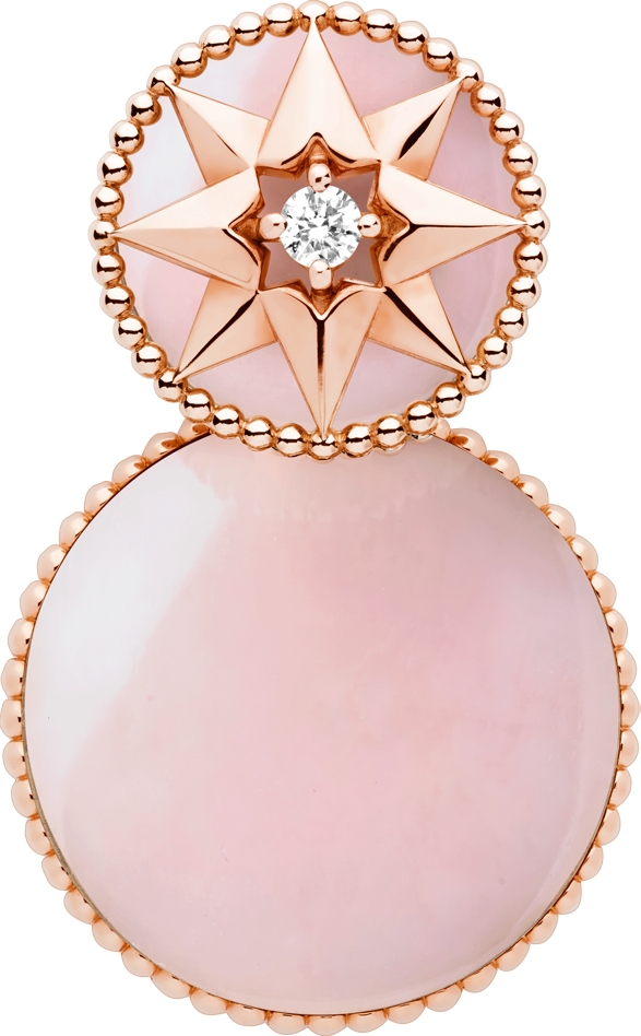 DIOR | Rose des Vents シングルピアス ピンクゴールド・ダイヤモンド  