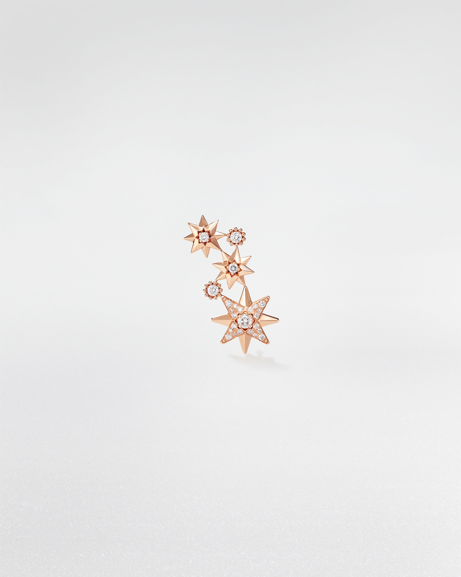 DIOR | Étoile des Vents シングルピアス ピンクゴールド