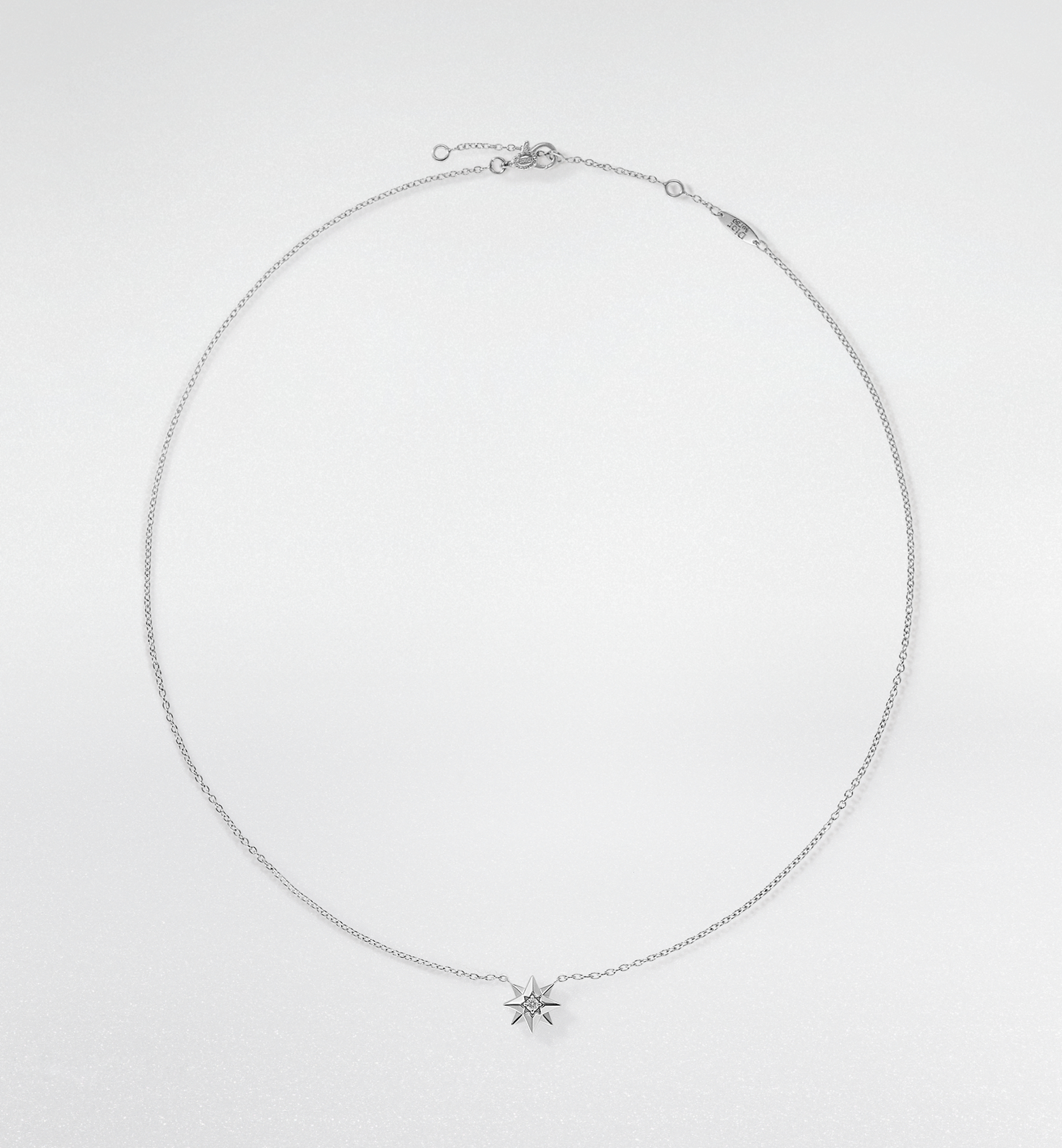 dior cigarette necklace Petit CD Gold-Finish Metal and Silver-Tone Crystals It pairs perfectly with other necklaces from the Rose des Vents collection. DIOR - toile Des Vents