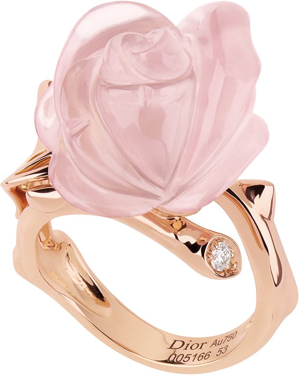 Dior ring rose cheap