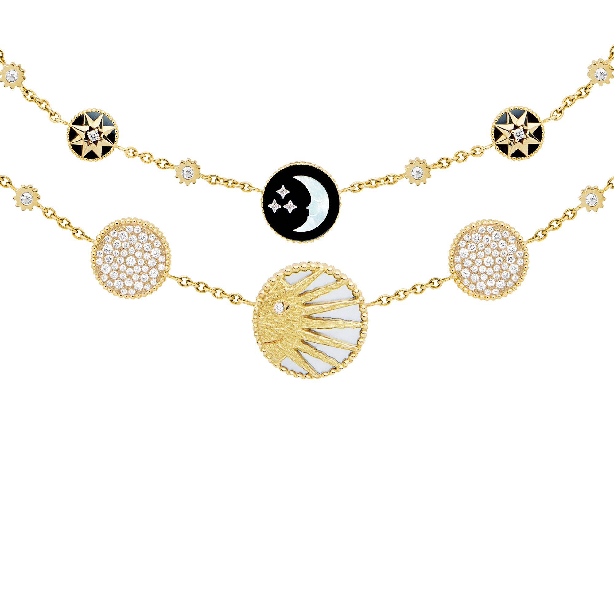 Dior sun necklace online