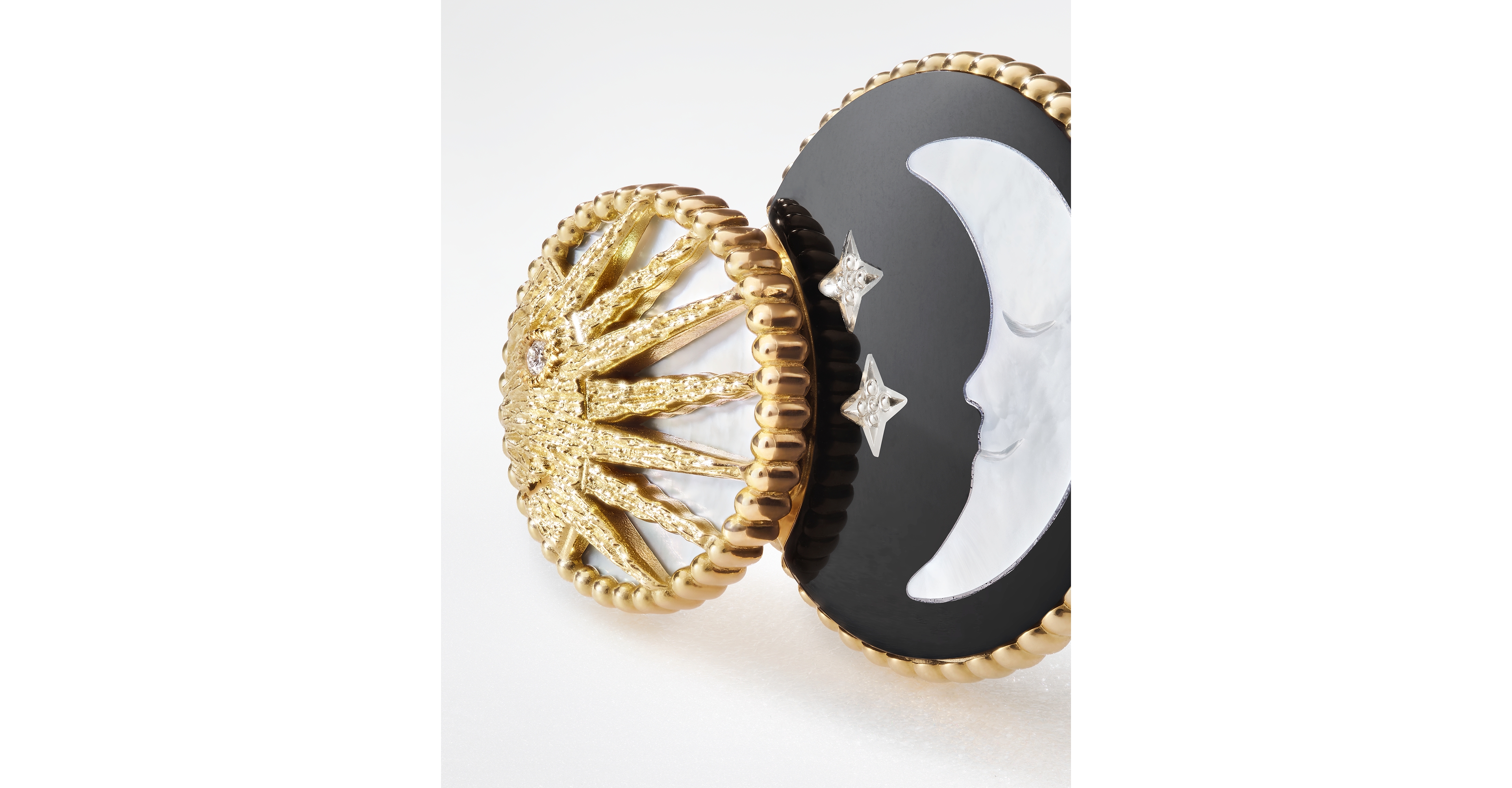 Rose Céleste Ring