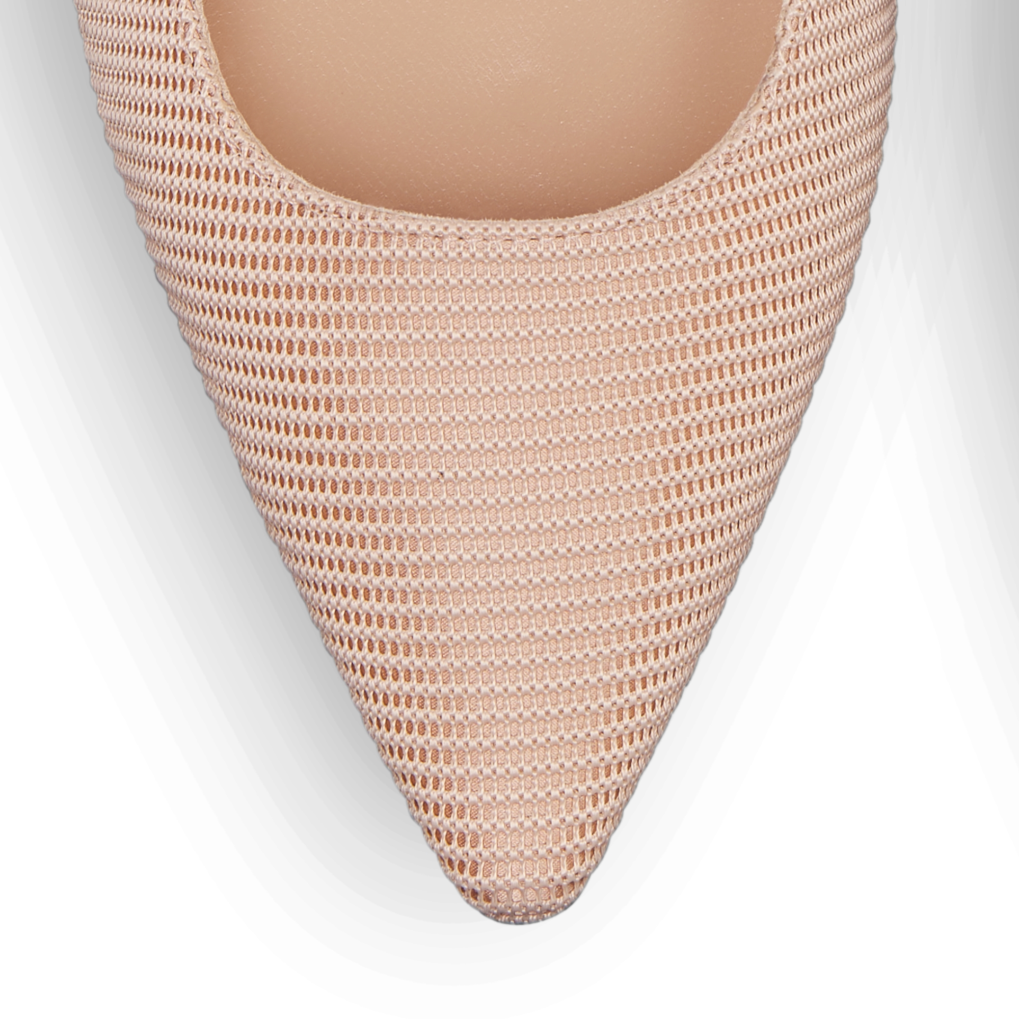 Ballerine slingback J'Adior Tissu technique nude E09