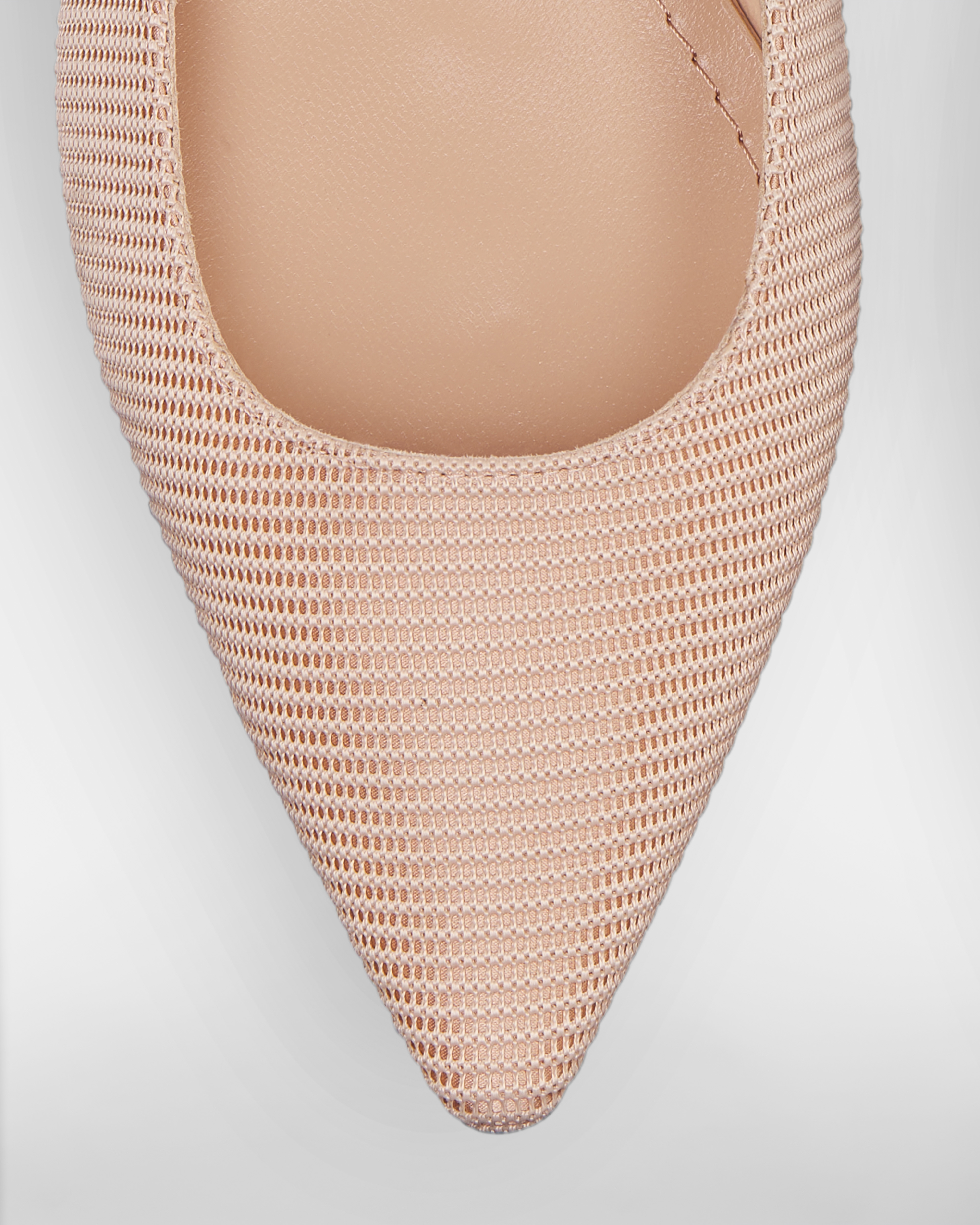 Ballerine slingback J'Adior Tissu technique nude E09