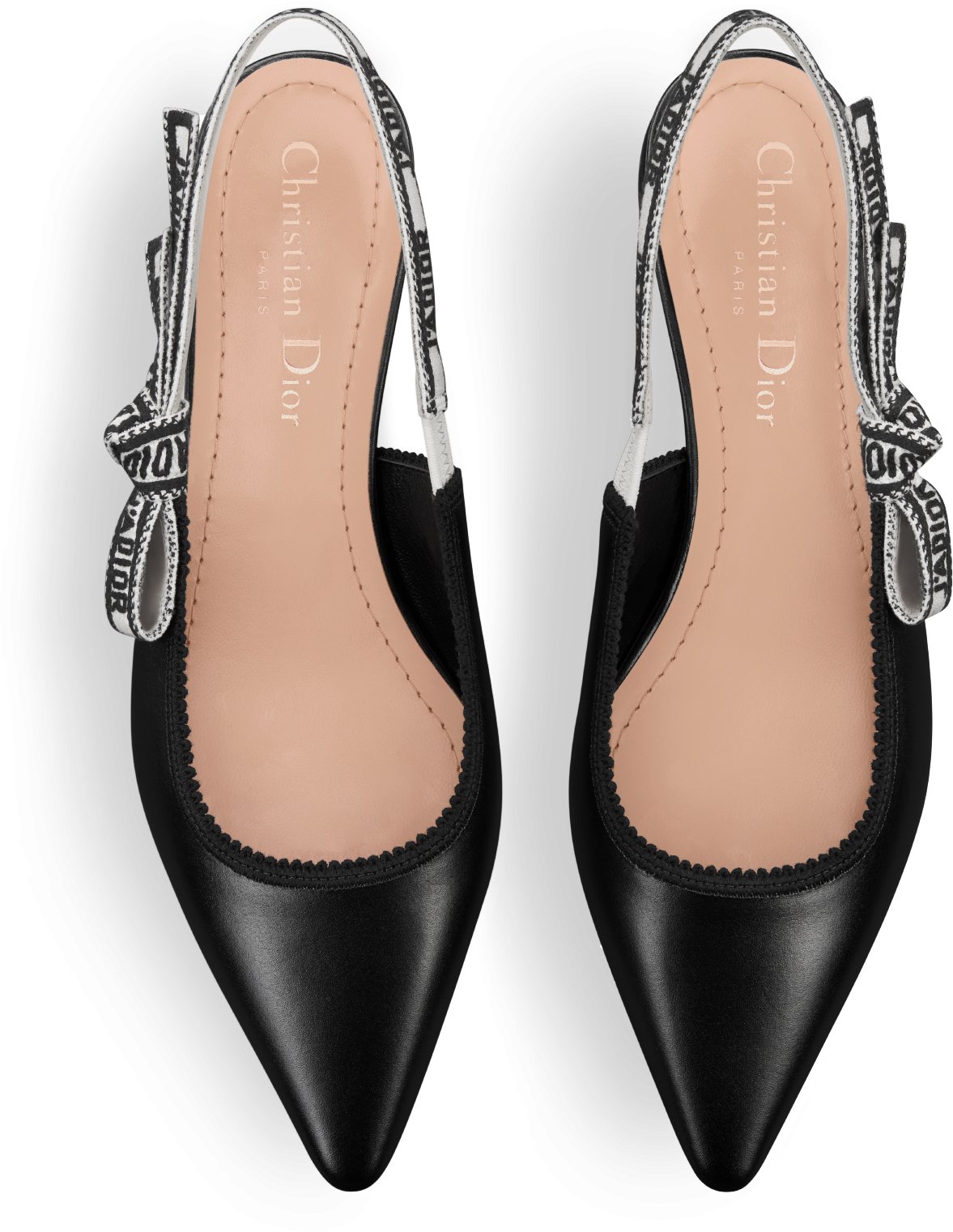 Dior slingback flats hot sale