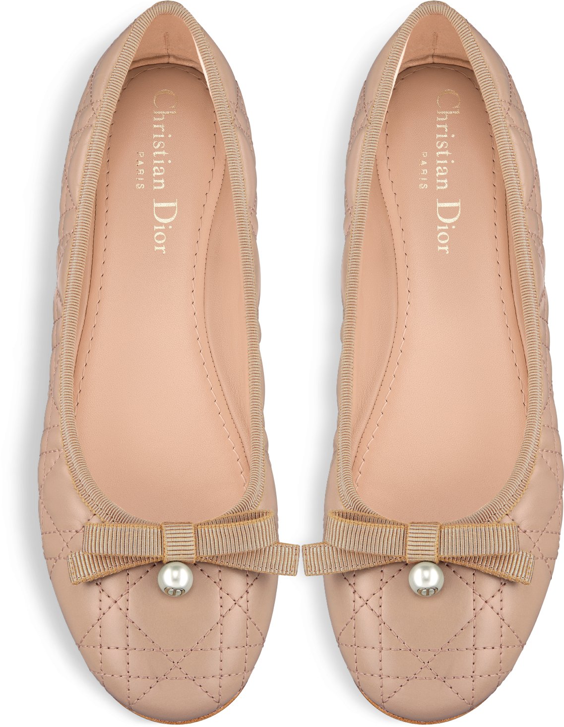 Dior Ballet Flat Top shot view
