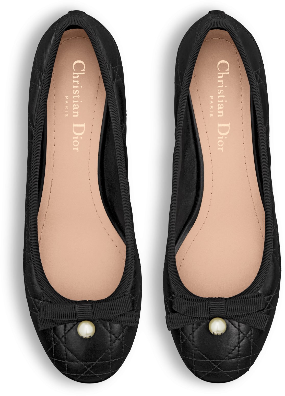 Dior Ballet Pump Top shot view