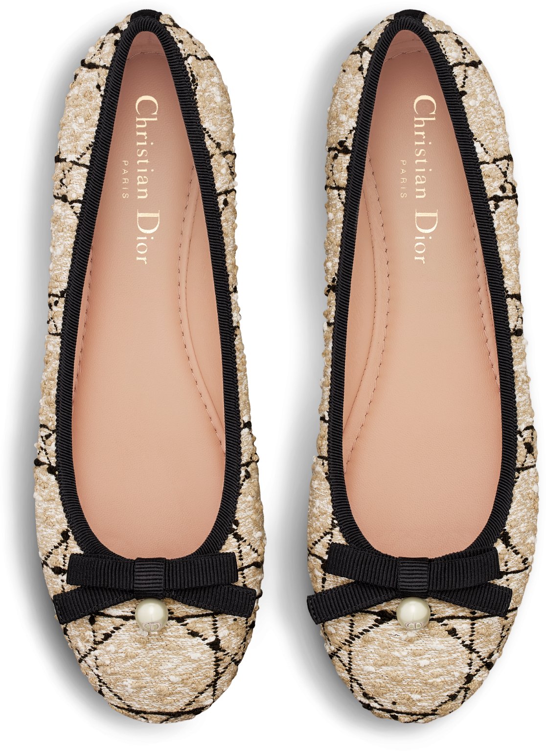 Dior Ballet Flat Top shot view